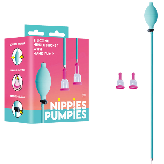 Nanma Nippies Pumpies Silicone Nipple Sucker - Breast and Nipple Toys