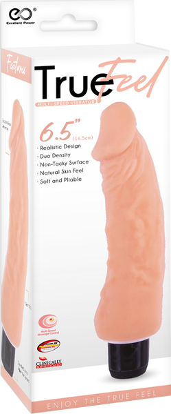 True Feel Trojan Realistic Design Vibrating Dildo Vibrating Dildos