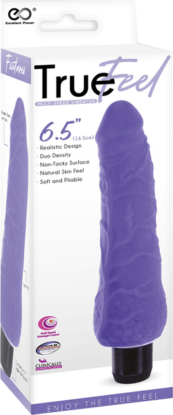 True Feel Slim Soft and Pilable Vibrating Realistic Dildo Vibrating Dildos