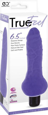 True Feel Ballsy Realistic Design Vibrating Dildo - Vibrating Dildos