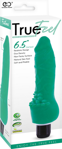 True Feel Viking Dual Density Realistic Vibrating Dildo - Vibrating Dildos