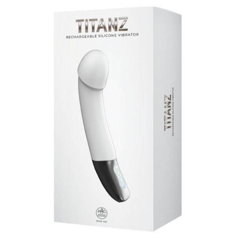 Titanz 10 Functions G-Spot Rechargeable Silicone Vibrator - G-Spot Vibrators