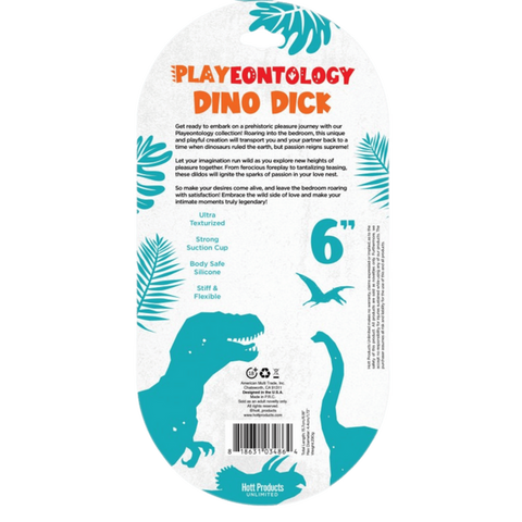 Hott Products Dino Dick Fantasy Dildo Orange - Realistic Dildos