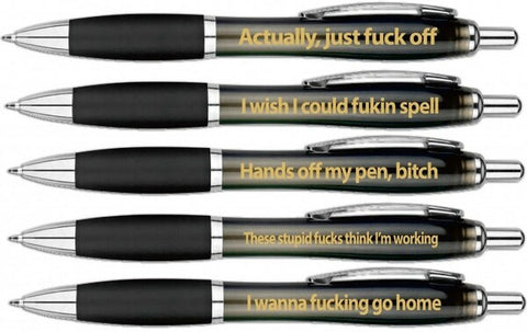 Hott Products Outrageous Novelty Office Pens - Party Gifts and Novelties