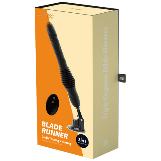 La Viva Blade Runner Double Thrusting & Vibrating Dildo Vibrating Dildos