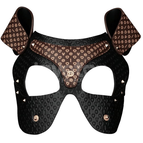 Lovetoy Classic Pup Mask With Removable Muzzle Masks And Blindfolds