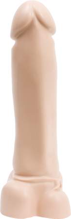 Doc Johnson Jumbo Jack MAN O WAR Realistic Dong White - Realistic Dildos