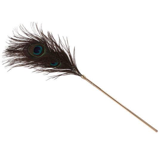 Scala Taboom Dona Peacock Bondage Tickler Whips And Crops