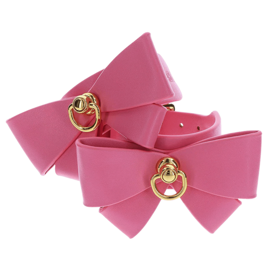 Scala Vegan PU Leather BDSM Play Wrist Cuffs Cuffs And Restraints