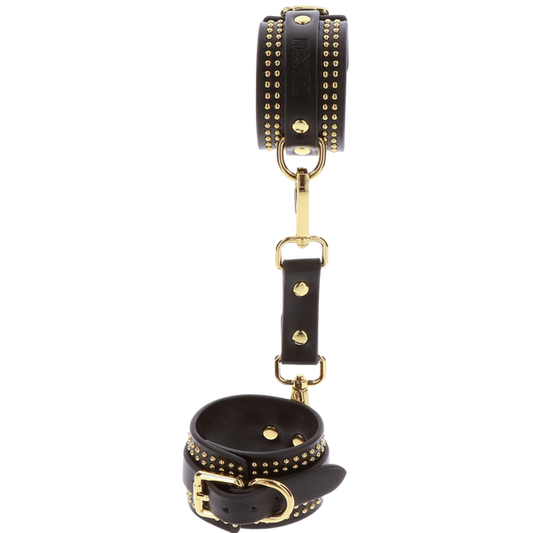 Scala Taboom BDSM Play Studded Wrist Cuffs Set Cuffs And Restraints