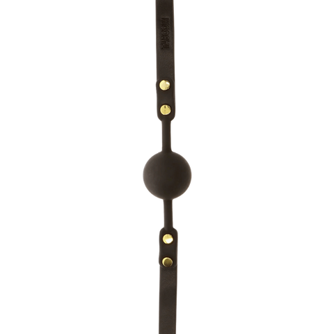 Scala Super Soft Vegan PU Leather Ball Gag - Bondage Gags and Bits