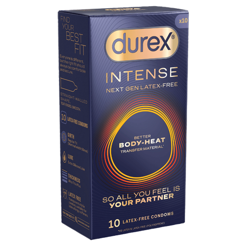 Durex Intense Next Gen Regular Fit Condoms 10 Pack - Condoms