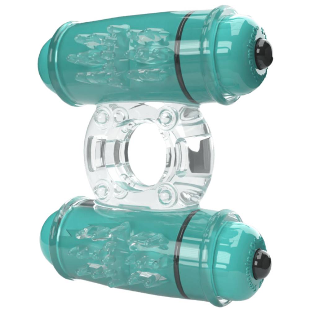 Screaming O Double Wammy Vibrating Cock Ring 4B Low Pitch Bass Vibrating Cock Rings