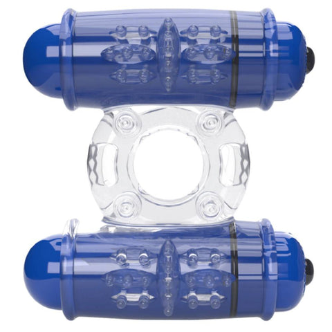 Screaming O Double Wammy 4T High Pitch Treble Multi Function Cock Ring - Vibrating Cock Rings