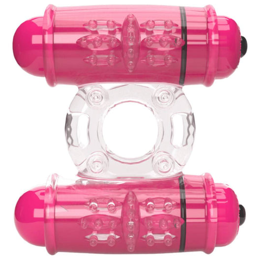 Screaming O Double Wammy 4T High Pitch Treble Multi Function Cock Ring - Vibrating Cock Rings