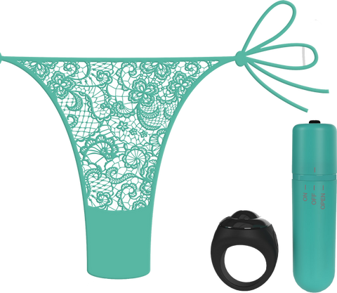 Screaming O Vibrating Panty Set With Remote Ring 4t High Pitch Treble - Remote Control Vibrators