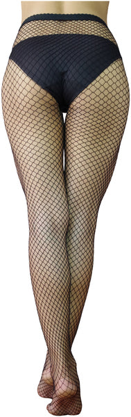Sax Medium Net Womens Fishnet Pantyhose 2 Hosiery