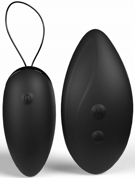 Screaming O Premium Dual Vibe Remote & Love Egg Black Love Eggs and Kegel Exercisers
