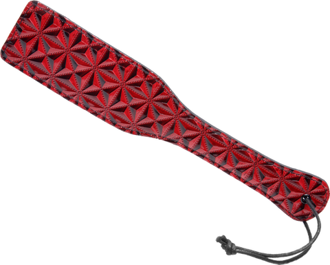 Master Series Crimson Tied Steel Enforced Bondage Spanking Paddle - Paddles And Slappers