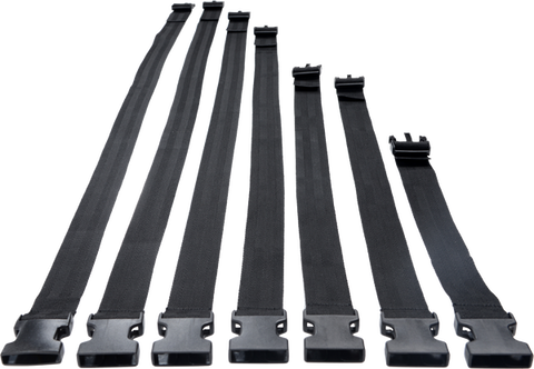 Master Series Subdued Full Body Bondage Strap Set - Cuffs And Restraints