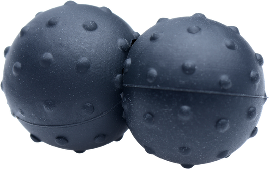 Master Series Dragons Orbs Nubbed Silicone Magnetic Nipple Ball - Nipple and Clit Clamps