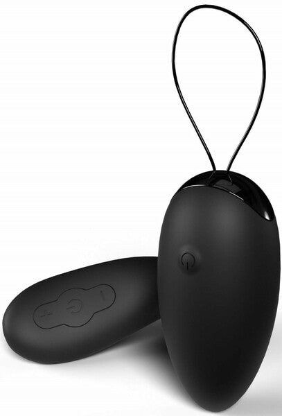 Screaming O Premium Remote Control Rechargeable Love Egg Black Love Eggs and Kegel Exercisers