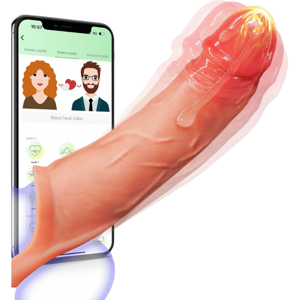 Amovibe Vibe Wear App Control Male Penis Sleeve Pumps, Extenders and Sleeves