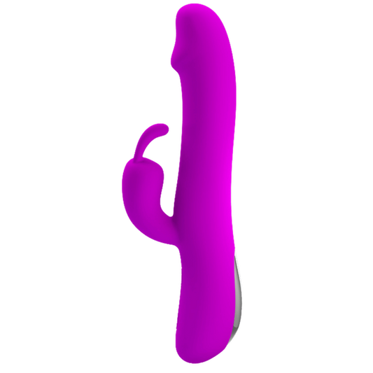 Pretty Love Natural Motion Thrusting Rabbit Vibrator Purple - Rabbit Vibrators