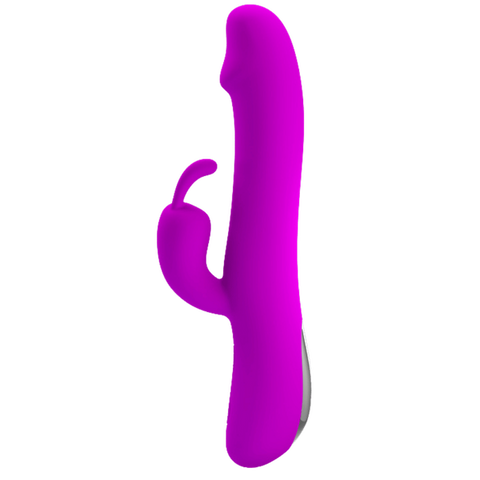 Pretty Love Natural Motion Thrusting Rabbit Vibrator Purple - Rabbit Vibrators