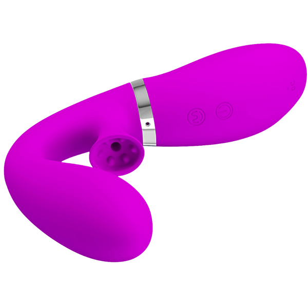 Baile Desirable Magic Finger Vibrator With Suction Finger and Tongue Vibrators