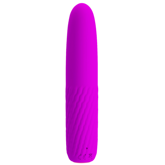 Pretty Love Archibald Rechargeable Bullet Vibrator Purple Bullet Vibrators