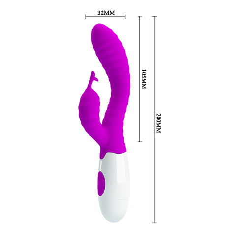 Baile Hyman Multi Functions Thrusting Rabbit Vibrator - Rabbit Vibrators