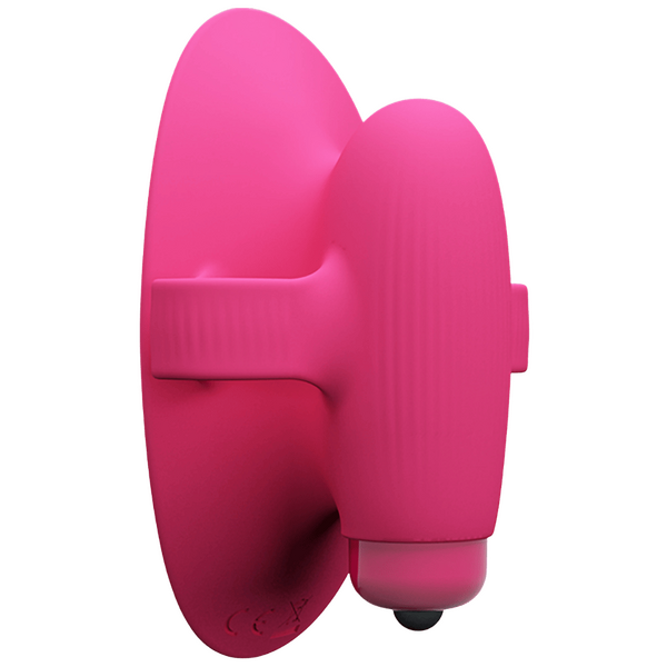 Baile Nelly Ribbed Silicone Finger Massager Finger and Tongue Vibrators