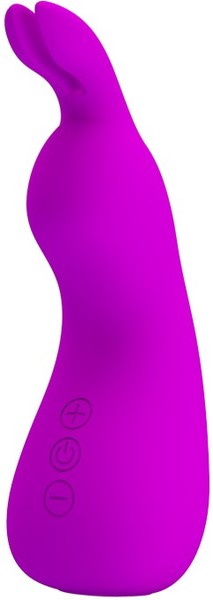 Pretty Love USB Rechargeable Nakki Personal Massager Purple Rabbit Vibrators