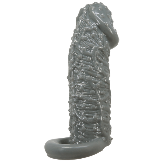 Pretty Love Realistic Male Penis Sleeve Black - Penis Sleeves and Extenders