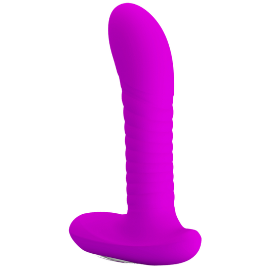 Pretty Love Merlin 12 Functions Silicone G Spot Vibrator Purple G-Spot Vibrators