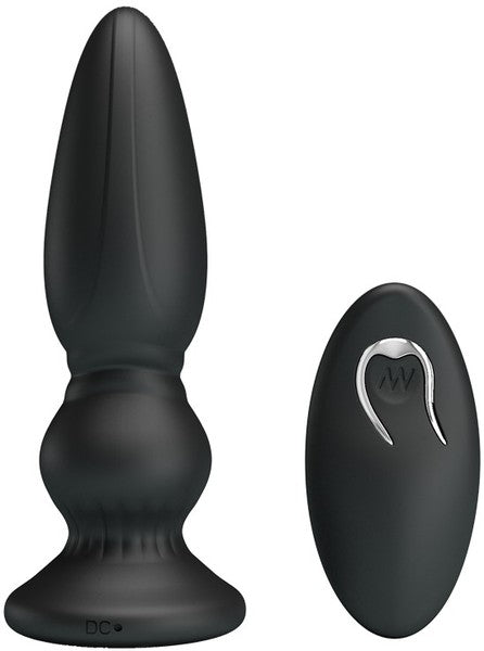 Mr Play Powerful Vibrating Prostate Anal Plug Black Prostate Toys