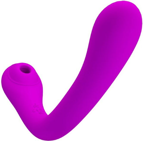 Pretty Love Alex Rechargeable Clitoral Sucking Vibrator Purple - Clit Ticklers and Pulsators