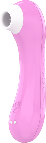 Pretty Love Rechargeable Sucking Emerald Clitoral Massager Light Pink - Clit Ticklers and Pulsators