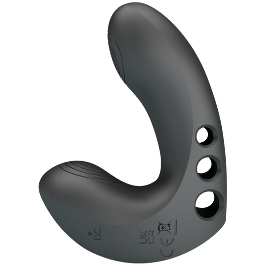 Pretty Love Camelia Honey Finger Adult Massager Black - Finger and Tongue Vibrators