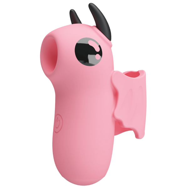 Pretty Love Rechargeable Magic Devil Finger Massager Finger and Tongue Vibrators