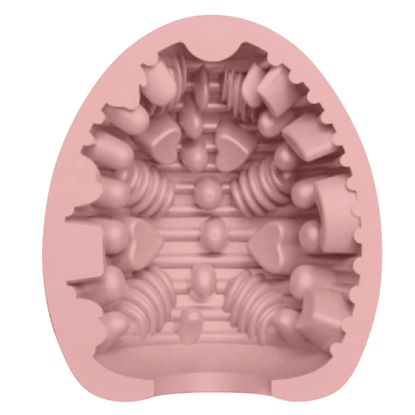 Pretty Love Pleasure Egg Ribbed Textured Male Masturbator Masturbators and Strokers