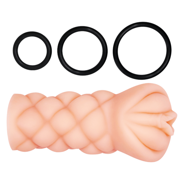 Crazy Bull Michelle Firm Vagina Vibrating Realistic Stroker Flesh Masturbators and Strokers