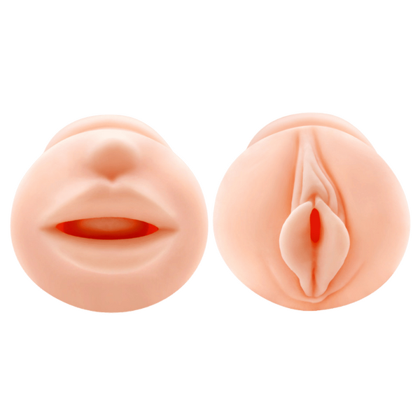 Crazy Bull Nancy Pocket Pussy Double Ended Male Masturbator Flesh Realistic Butts And Vaginas