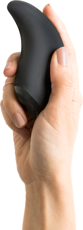 B Swish Bcurious Premium 7 Function Clitoral Stimulator Noir - Clit Ticklers and Pulsators