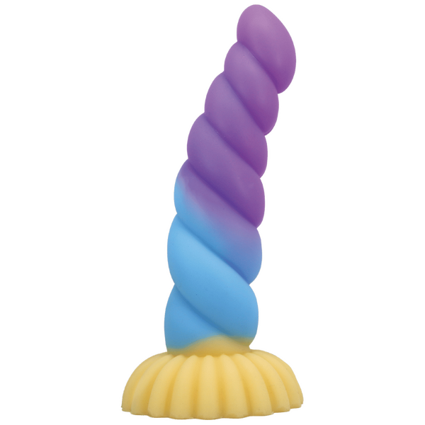 Baile Unicorn 22 cm Suction Cup Silicone Dong - Realistic Dildos