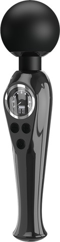 Stavros The Great Skyler Rechargeable Body Wand Massager Black - Body Wands