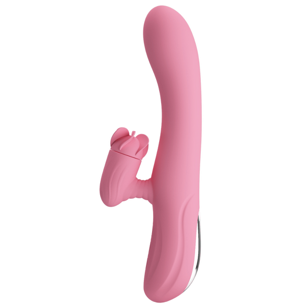 Pretty Love Gina 7 Functions Rotating Rabbit Massager Pink Rabbit Vibrators
