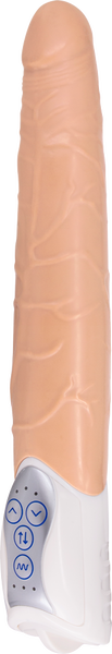 Seven Creations Long John Realistic Thrusting Vibrator - Vibrating Dildos