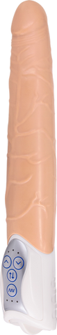 Seven Creations Long John Realistic Thrusting Vibrator - Vibrating Dildos